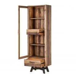 Ars manufacti Vitrine Tamati - Pin parasol massif -ÉcoMaison Soldes standvitrine tamati pinie massiv 4922332