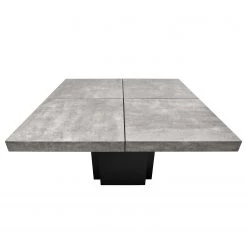 Temahome Table Detroit II - Imitation béton / Noir mat -ÉcoMaison Soldes temahome speisen 05 01 2017 4319152