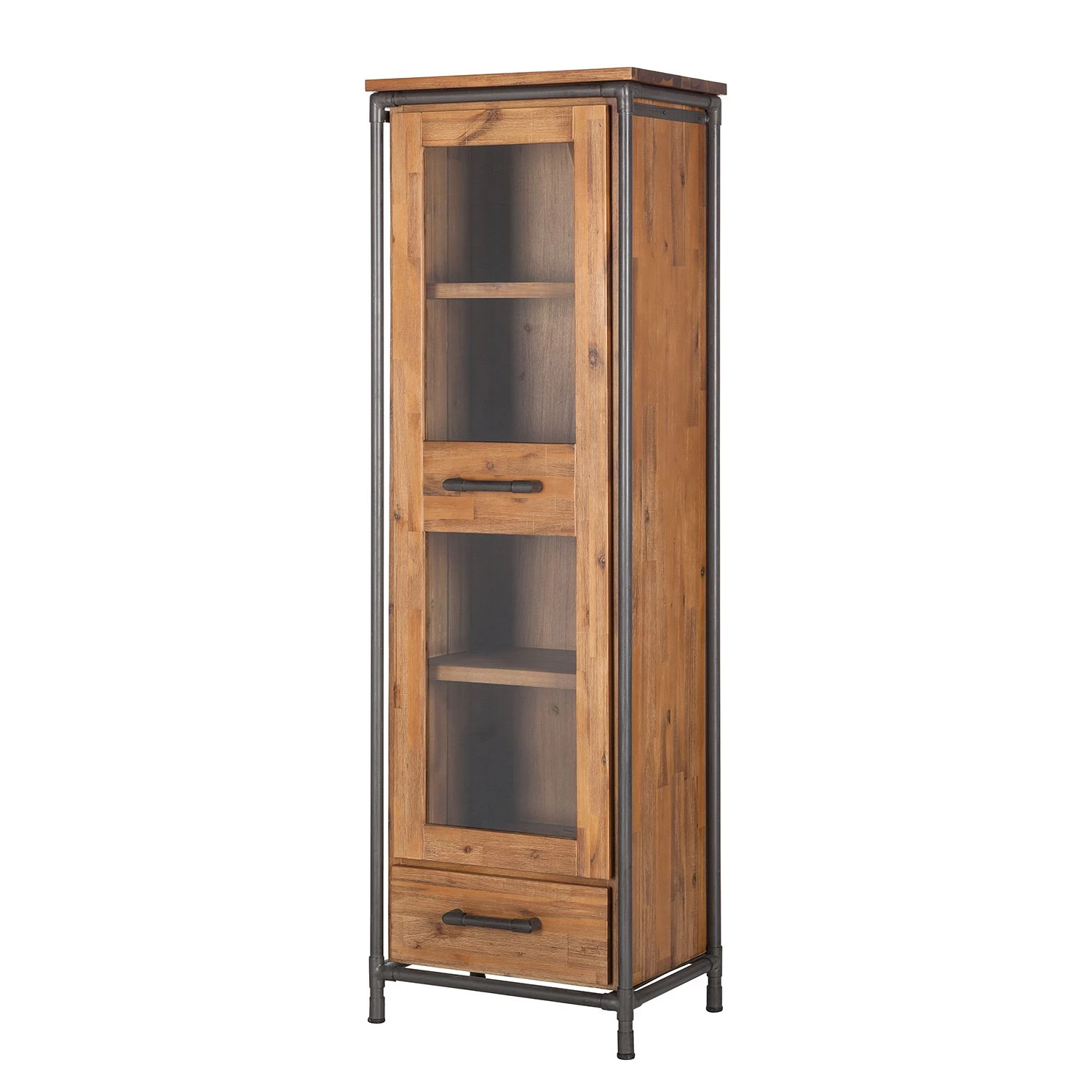 Ars manufacti Vitrine Atelier - Partiellement en acacia massif 1 Ars manufacti Vitrine Atelier - Partiellement en acacia massif