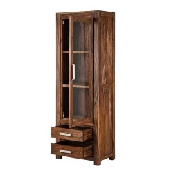 Ars Natura Vitrine Ohio - Sheesham massif -ÉcoMaison Soldes vitrine ohio sheesham glas tueranschlag links 1351027