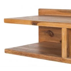 Ars Natura Étagère murale Toumanar - Partiellement en acacia massif - Acacia sable -ÉcoMaison Soldes wandboard toumanar akazie teilmassiv akazie sand 3627417