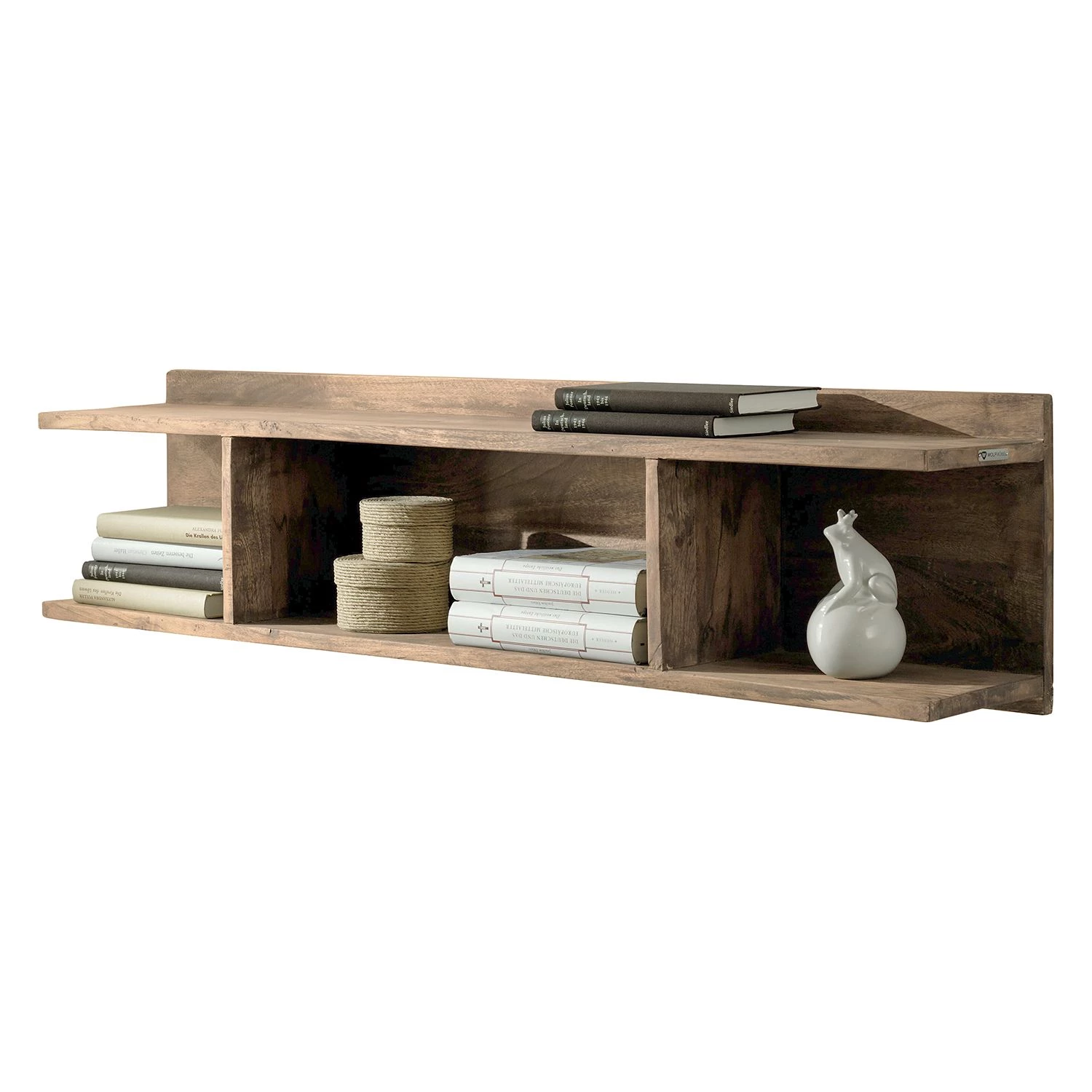 Wolf-Möbel Étagère murale Yoga - Sheesham massif 1 Wolf-Möbel Étagère murale Yoga - Sheesham massif