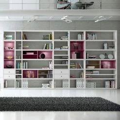 Loftscape Etagère XXL Emporior l.A - Blanc / Imitation chêne de Sonoma - Avec éclairage 7 Loftscape Etagère XXL Emporior l.A - Blanc / Imitation chêne de Sonoma - Avec éclairage -ÉcoMaison Soldes xxl regalwand emporior i a rgb led beleuchtung weiss eiche sonoma dekor 3396293