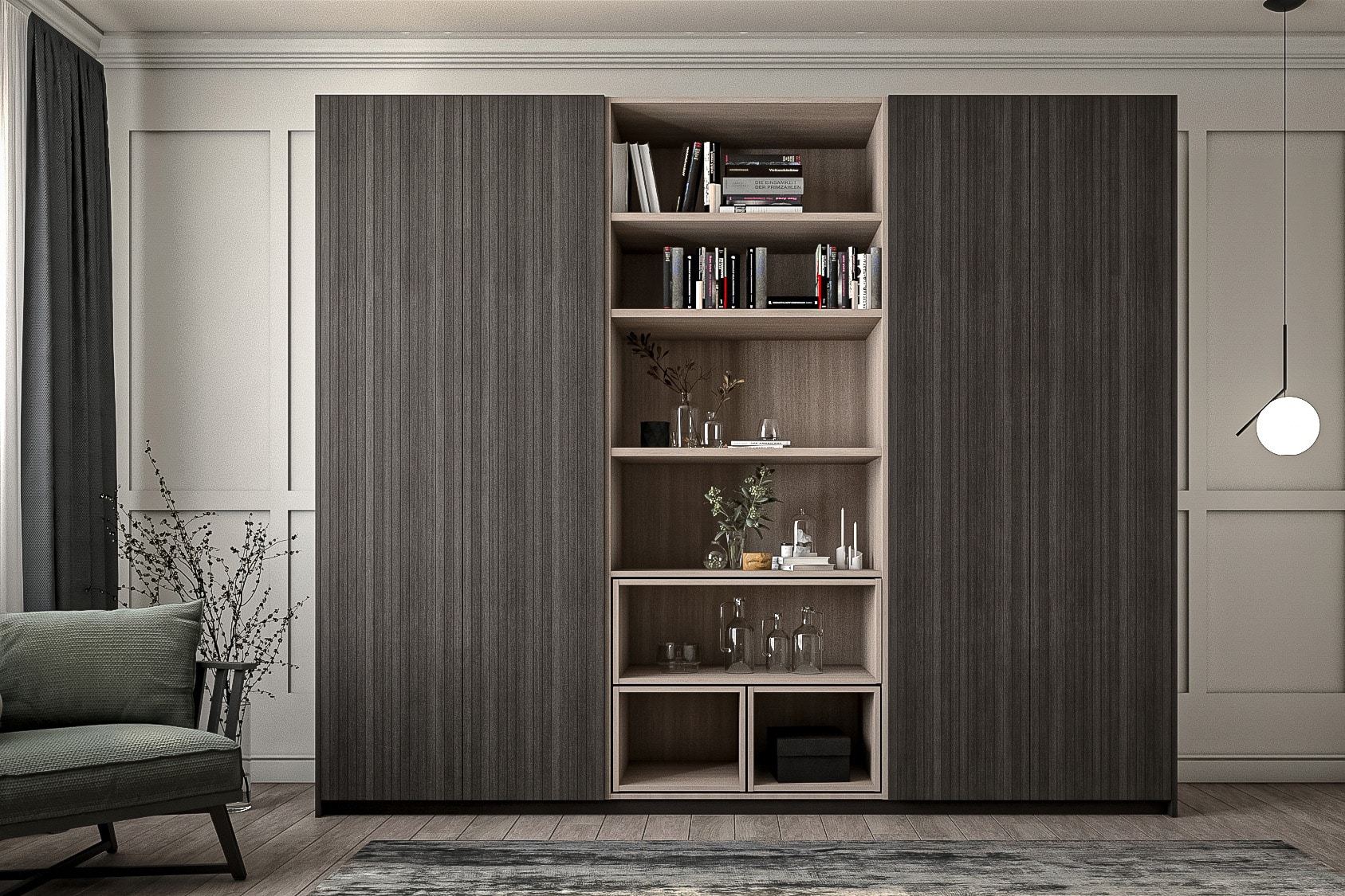 Meubles de salle à manger Soldes Magasin 2 Meubles de salle à manger Soldes Magasin -ÉcoMaison Soldes Luxury Black Wardrobe 04